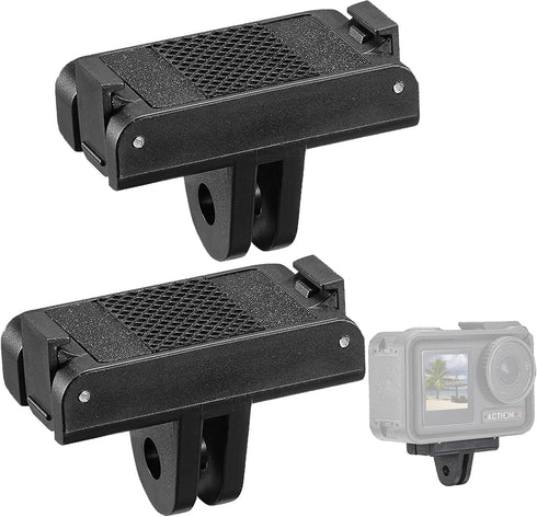 PCTC 2PCS Magnetic Adapter Mount Compatible for DJI Osmo Action 4/3 Quick Release Adapter - DJI Accessories,Attachable Tripod, Selfie, Vlogging...