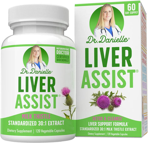Best Liver Supplements with Milk Thistle - Organic Liver Cleanse Detox & Cleanse - Liver Support for Men and Women - Liver Detox Cleanse Repair - ...