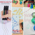24 Pack Double Line Outline Markers, Squiggles Shimmer Markers Set, Self Outline Metallic Glitter Marker Pens for Christmas,Art, Drawing, Writing,...
