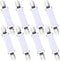 URATOT 8 Pieces Dresses Shawl Clip Retro Sweater Collar Clips Retro Cardigan Clip Shawl Clips Glove Clips Men and Women, White...