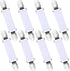 URATOT 8 Pieces Dresses Shawl Clip Retro Sweater Collar Clips Retro Cardigan Clip Shawl Clips Glove Clips Men and Women, White...
