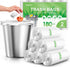 180 Counts 2 Gallon (1.8-2 Gal) Small Trash Bags Garbage Bags by RayPard, fit 1.6,1.8,2,2.2 Gal Waste Basket, 6.5-7 Liter Strong Trash Can Liners ...