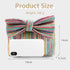 Straw Clutch Purse for Women Summer Beach Handbags Handmade Bow Straw Purses for Party Wedding Vacation...