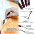 KELIFANG 5 Pieces Painting Knives Stainless Steel Palette Knife Set, Paint Scraper Oil Paint Accessories for Oil Painting, Acrylic Painting, Color...