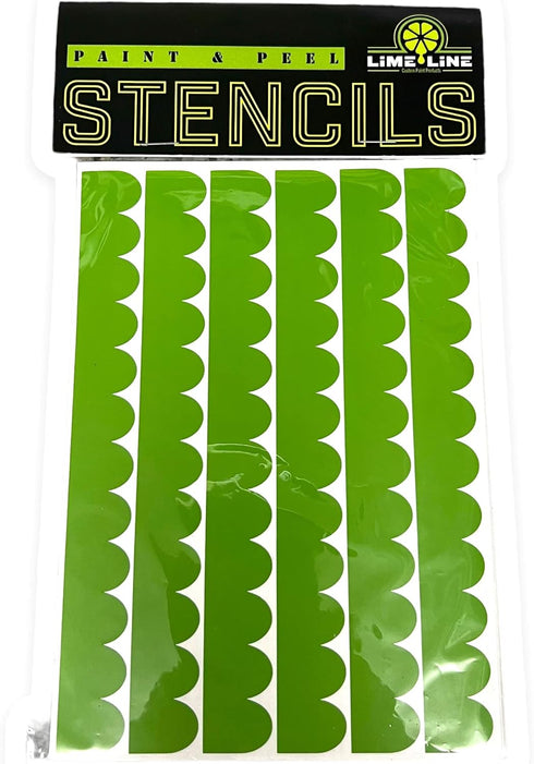 LiME LiNE Fish Scales Airbrush Stencil for Custom Paint...