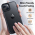 for iPhone 15 Phone Case, Shockproof for iPhone 15 Case, Military Grade Drop Protection, Protective Hard Back Slim Translucent Case for iPhone 15 ...