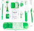 2 x Portable Orthodontic Oral Care Kit, Travel Kit for Patients, Interdental Brushing Wax Floss Toothbrush Cleaning...