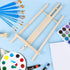 AROIC Wood Easels, Easel Stand for Painting Canvases, Art, and Crafts. (11.8 inch, 4 Pack), Tripod, Painting Party Easel, Kids Student Table Schoo...