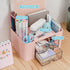 Desk Organizer with 2 Drawer, Multi-Functional Pencil Pen Holder for Desk, Desk Organizers and Storage with 5 Compartments, Desktop Organizer for ...