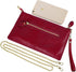 YALUXE Genuine Leather Wristlet Handbags Purses Cell Phone Pocket Clutch Wallet Crossbody Bags for Women...