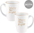 Canopy Street 50th Anniversary Mug Set / 50th Anniversary Mr. And Mrs. Always Right Coffee Mugs / 15 Ounce Anniversary Mugs/Fiftieth Anniversary P...
