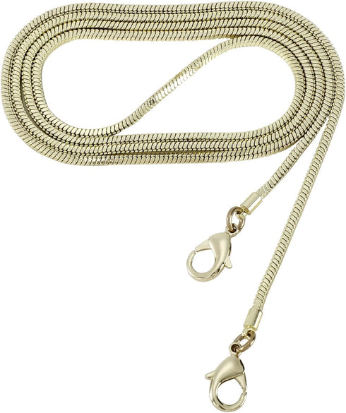 Small Square Copper Purse Shoulder Cross Body Handbag Bag Chains Strap Replacement(Light Gold, 47'')...
