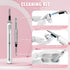 Clear AirPod Case, for AirPods 2nd/1st Generation Case with Cleaner Kit, Secure Lock Airpods Case for Apple AirPods 2nd/1st Gen Charging Case with...
