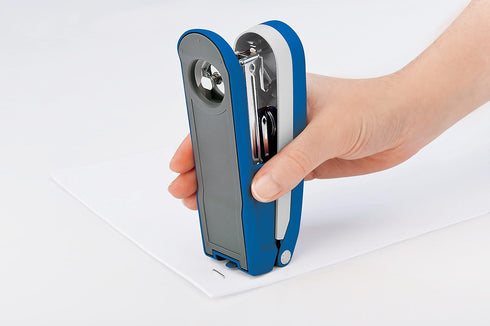 Novus E25 Compact Stapler, 25 Sheet Capacity, Precision Staple Guide, German Engineered, Staple|Pin|Tack, 10 Year Warranty (Black)...