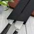 Knife Guard 8 Inch x 2 Inch RISHTEN Chef Knife Sheath Set 2 Pack Universal Waterproof Blade Edge Cover Knife Sleeves Protectors Guards for Kitchen...