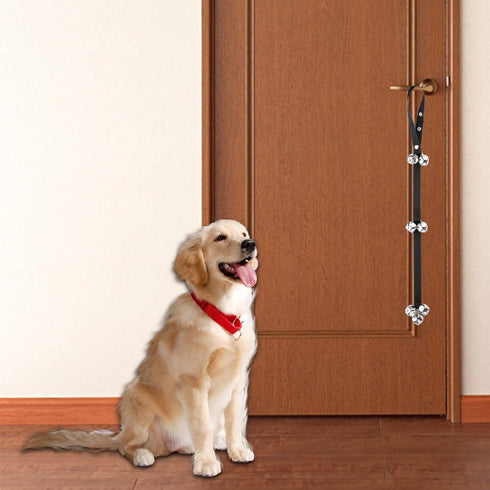 2 Pack Dog Doorbells, Dog Training Bells for Go Outside Potty Training Bell Communication Device, Adjustable Strap Door Bell, Dog Bells Puppy Trai...