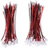 Letool 30 Pairs JST 1.25mm 2 Pin Micro Male Female Connector Plug with Red Black Wire Cable 80mm...