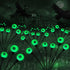 Halloween Decorations Outdoor Solar Scary Eyeball Lights,2PACKS 12LED Green Eyeball Swaying Firefly Lights,Waterproof Solar Halloween Path Lights ...