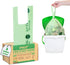 ANECO Compostable Food Waste Bags 3 Gallon With Handles (30 Count), Extra Strong Compost Bags for Kitchen Countertop Bin - BPI & OK Compost HOME C...