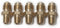LTWFITTING Brass Flare 5/16" OD x 1/8" Male NPT Connector Tube Fitting(pack of 5)...