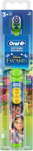 Oral-B Kid's Battery Toothbrush Featuring Disney's Encanto, Soft Bristles, for Kids 3+...