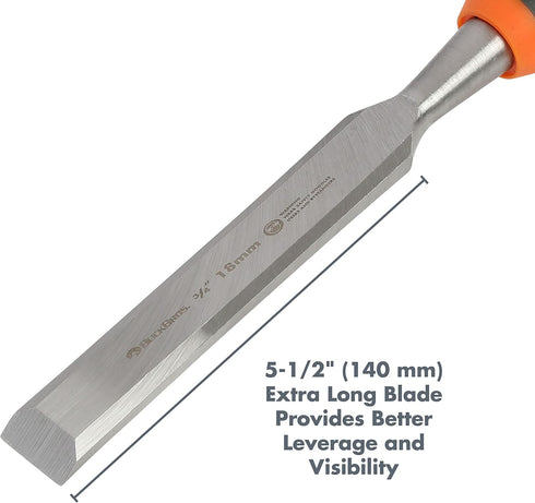 Buck Knives 3/4' COMFORT GRIP CHISEL...