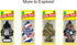LITTLE TREES Air Fresheners Car Air Freshener. Hanging Tree Provides Long Lasting Scent for Auto or Home. Rose Thorn, 24 Air Fresheners...