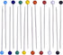 800 Pcs Sewing Pins, 1.5 in Round Pearl Heads Pins, Pearlized Pins, Pearl Push Pins, Dressmaker Pins, Quilting Pins for Fabric, Craft and Sewing P...