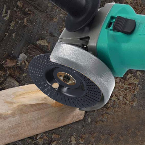 5in Angle Grinding Wheel Wood Carving Disc Wood Grinding Shaping Disc Cutting Shaping Tool for Woodworking...