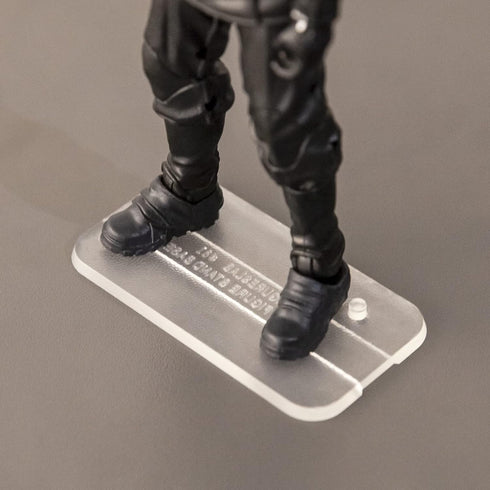 Star Was Black Series 6 inch Action Figure Stand, 1/12 Scale Original Support Display Feet Stands with Peg, Figures Toy Organizer Bases Holder Acc...