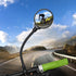AtfArt Bike Mirror Handlebar Mount HD Bike Rear View Mirror Bicycle Mirrors for Handlebars Adjustable Rotatable Bike Mirrors Ride Safely (A-2 Pcs ...