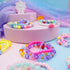 PinkSheep Toddler Bracelets for Girls Jewelry: 36 Pcs Bluk Little Girl Bracelets, Cute Toddler Bracelets for Girls 2 3 4 5 6 7 Years Old - Princes...