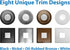 Nicor DLF301205KWH Flush Mount, 5000K, White...