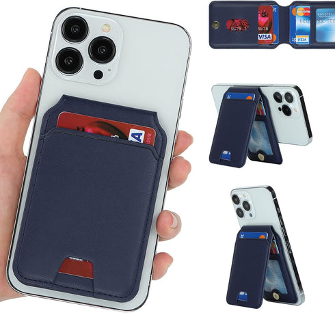 Cavor Magsafe Wallet for Apple Wallet Magsafe Magnetic Phone Magsafe Wallet 14 Pro Max/14 Pro/14/14 Plus/13/12 MagSafe Card Holder,Phone Case Cred...