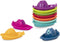 Battat – 10 Bath Boats – Numbered & Stackable Bathtime Toys – Floating Toy Boats For The Bath, Pool, Beach – Educational Toys – 6 Months + – Stack...
