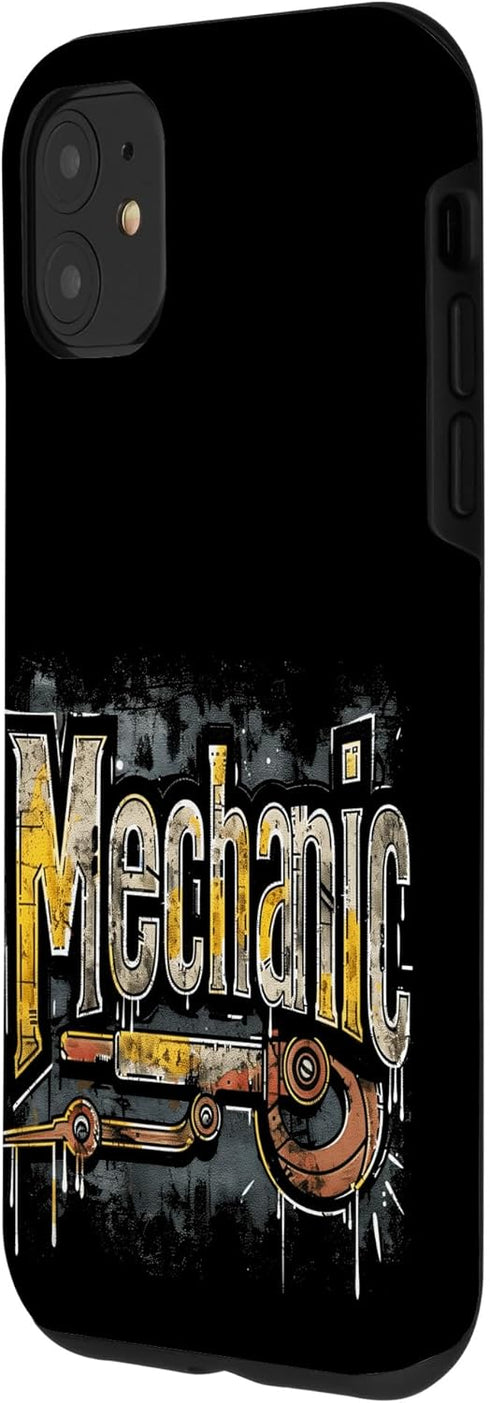 iPhone 11 Mechanic: a retro craftsmanship for mechanics and repair man Case...