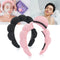 TailaiMei 2Pcs Spa Headbands for Washing Face or Facial, Sponge Skincare Headband Terry Cloth Headband for Makeup Removal, shower, Hair Accessorie...