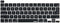 XSKN Italian Black Silicone Keyboard Cover Skin for 2019 New MacBook Pro 16 inch A2141 and 2020 New MacBook Pro 13.3 inch A2338 M1 A2251 A2289 wit...