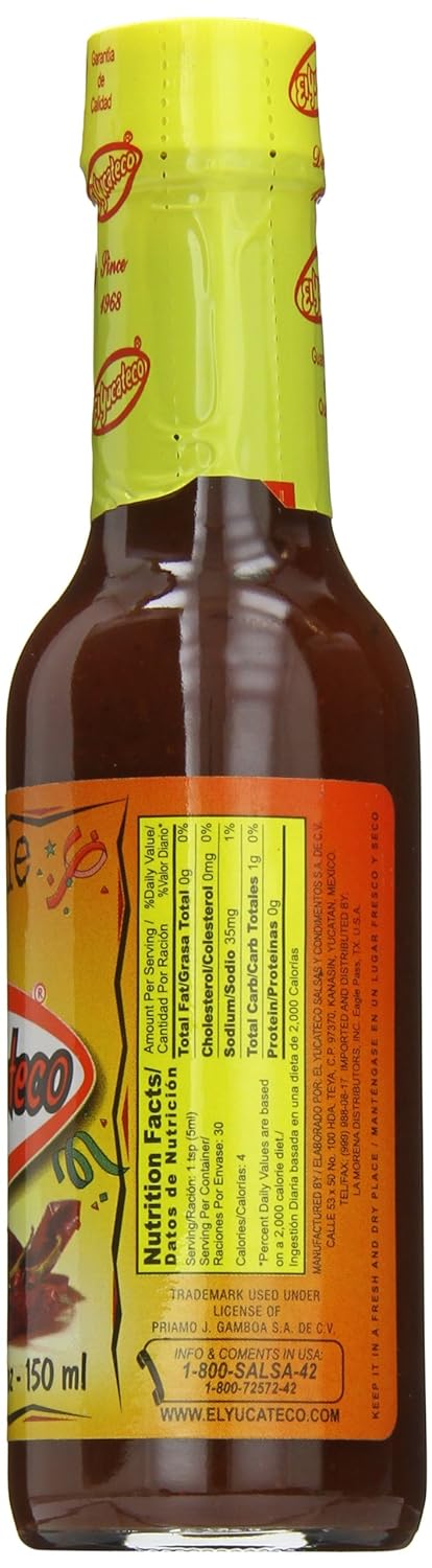 El Yucateco Salsa Chipotle, 5 Ounce...