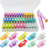 Sewing Clips for Fabric, Pack of 40, Wonder Mini Clamps, Quilting Clips, Multi-Color Crafting Tools for Fabric Sewing Binding Crafting....