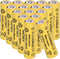 16 Packs AA 300mAh Ni-CD 1.2V Rechargeable Batteries for Outdoor Solar Lights, String Lights, Pathway Lights...