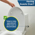 Baby Toilet Lock by Wappa Baby - 9"L x 4"W - Ideal Baby Proof Toilet Lid Lock - No Tools Needed Easy Installation with 3M Adhesive - Top Safety To...