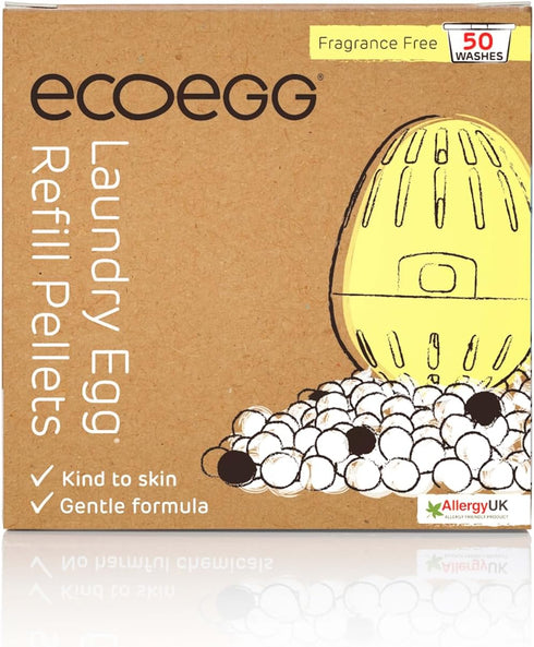 Laundry Egg Refill Fragrance Free, 50 Loads...