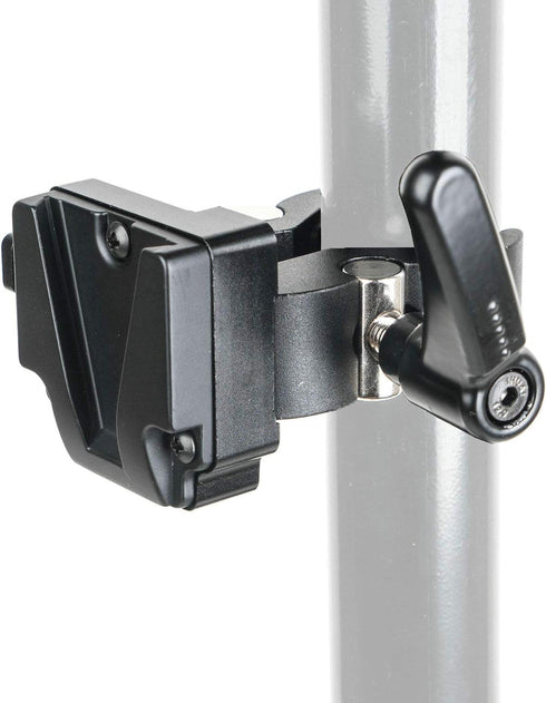 V-Mount Battery Adapter with Clamp for Mounting to Lighting Stand and Support Rod...