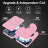Miady 3 in 1 Charging Station for Apple Magsafe, 18W Magnetic Wireless Charger, Foldable Travel Charger for iPhone 15/14/13/12 Pro Max, for Apple ...