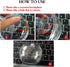 25 Set 50 Pieces Christmas Clear Plastic Fillable Ornaments, DIY Bath Bomb Mold,Acrylic Clear Plastic Ornaments Balls Fillable Wedding Party Decor...