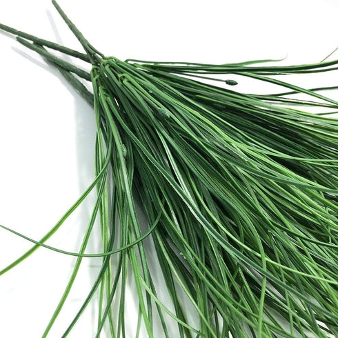 4pcs Artificial Fake Grass Plants Flowers Faux Plastic Wheat Grass Outdoor UV Resistant Greenery Shrubs Plant for Outdoor Planters Wedding Indoor ...