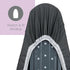 Ironing Board Cover and Pad (Charcoal), 100% Cotton with Premium Polyester Padding by Seymour Home Products; Fits Full Size Board | Stain and Scor...