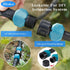 2024 Flat Soaker Hose 15 ft with Stake for Garden, Linkable Drip Hose Diy Automates Garden Irrigation System Saving 81% Water, Dual-layer Leak-fre...