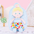 Toddler Kids Backpack with Soft Baby Dolls in Plaid Dress 9.5"...